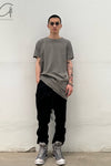 BORIS BIDJAN SABERI Short Sleeve T-Shirt TS ONE PIECE RF F035 Charcoal Gray 3 PBBS21